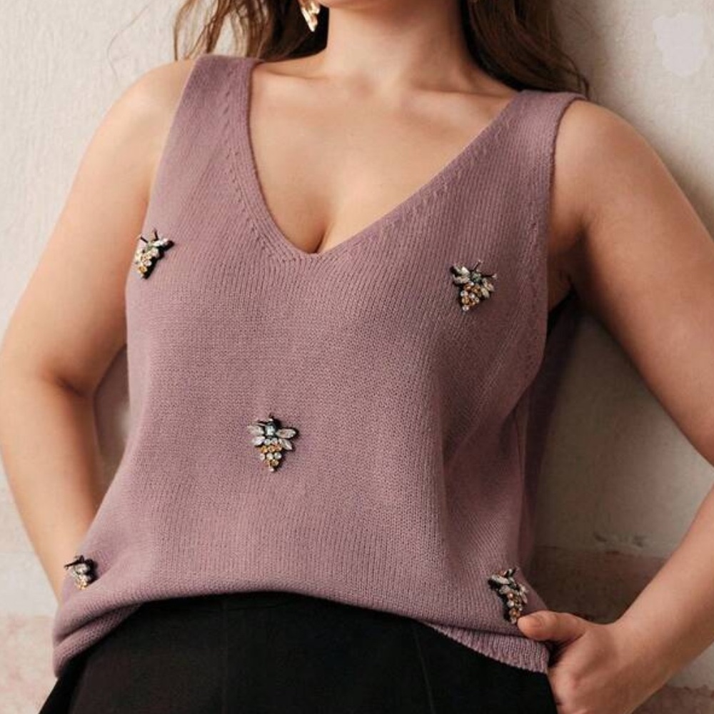 💎 PLUS Embellished Sweater 💎